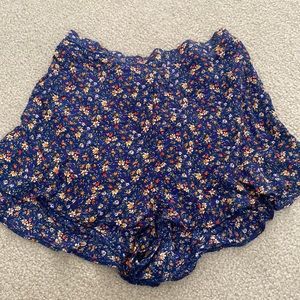 floral skort